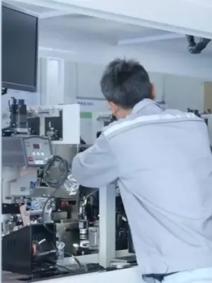 checking the aoi inspection machine