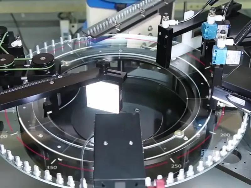 Internal Details of the Optical Glass Disc Sorter 2